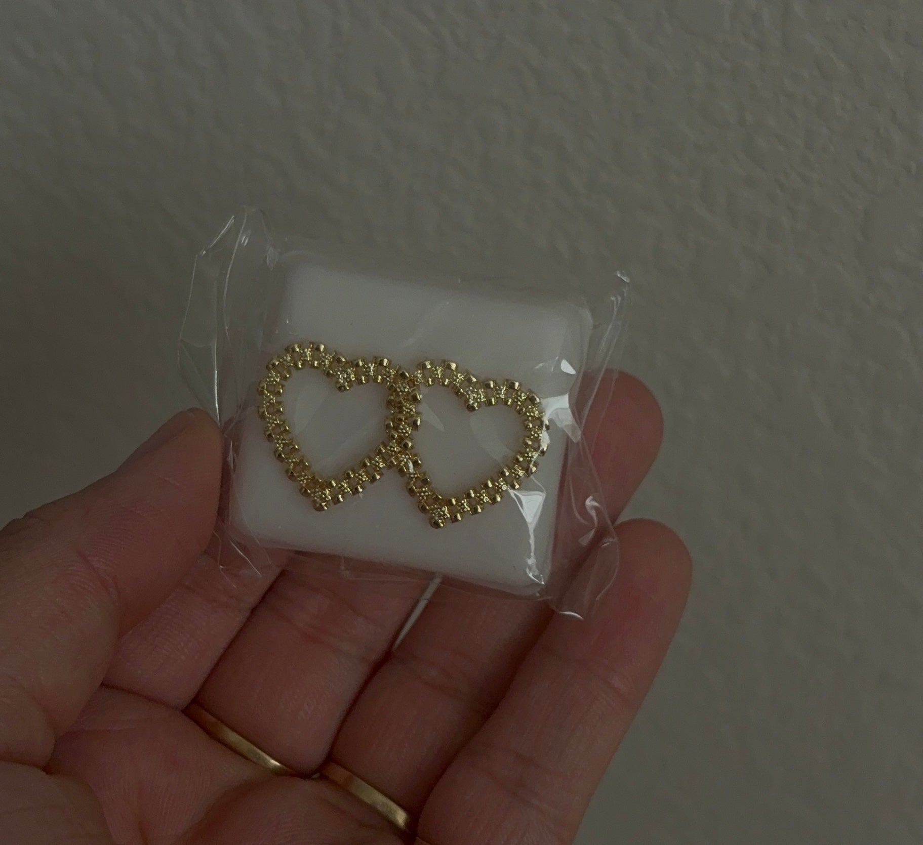 Medium Rolex Heart Earrings