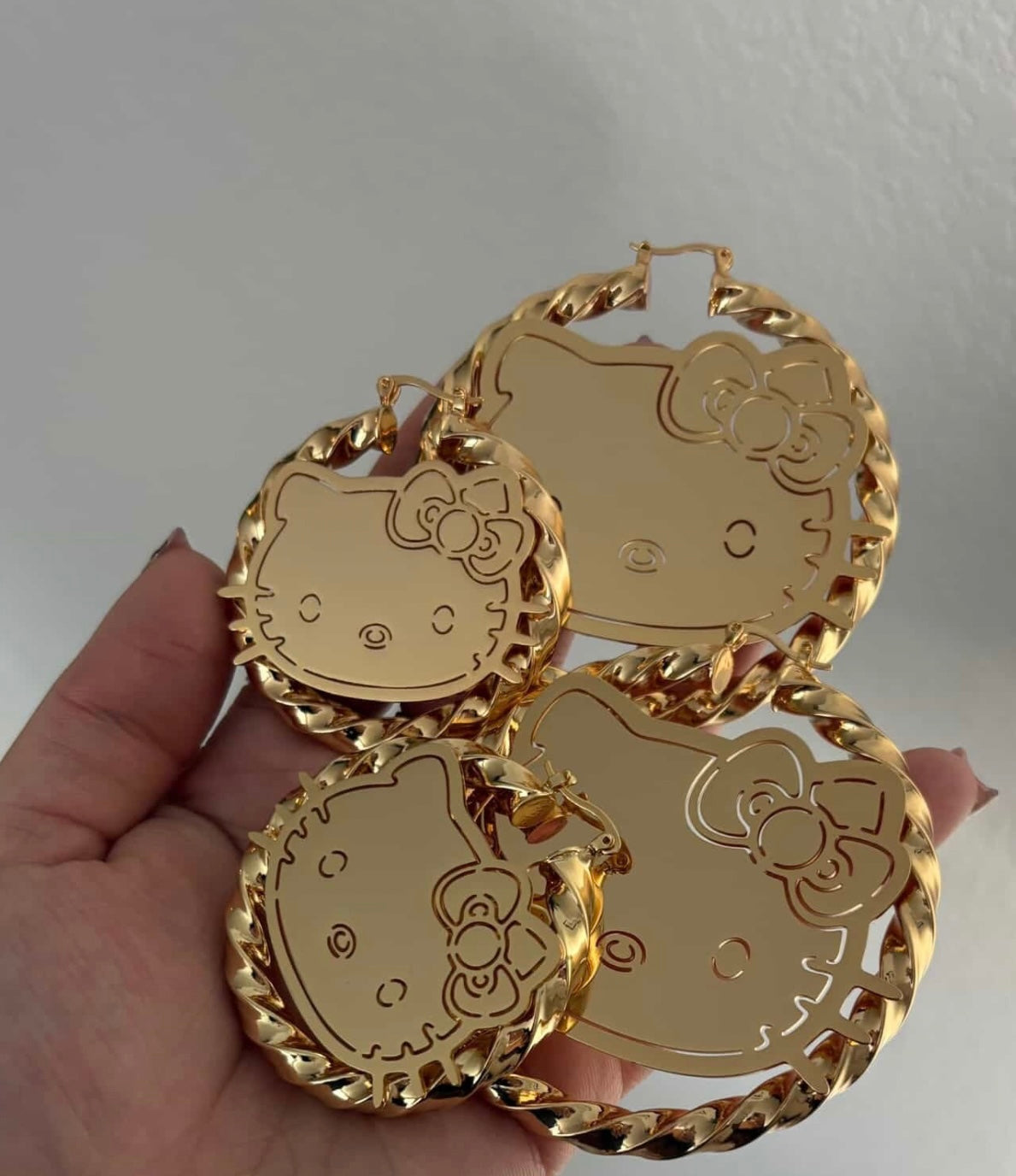 HK Hoop Earrings